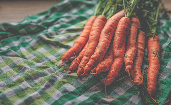 Root vegetables - carrots