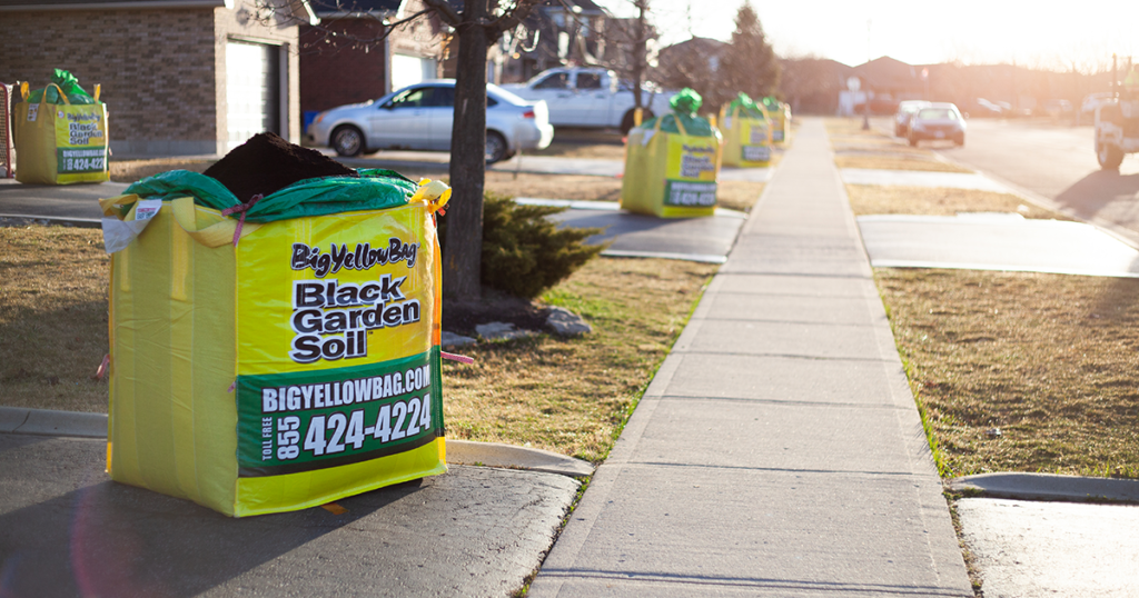 garden soil bag BigYellowBag