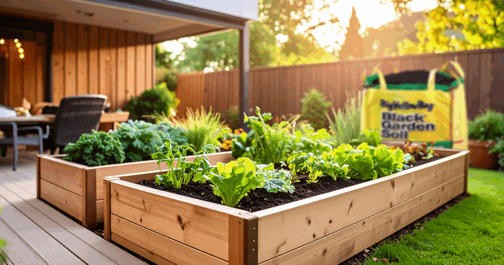 Homegrown Vegetables with BigYellowBag 
