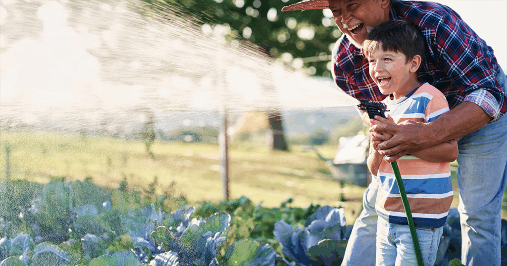 beat the heat! Watering is crucial for your garden to survive the summer heat.