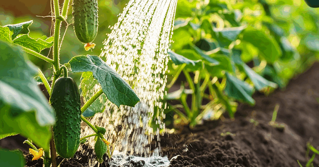 Proper Watering can help to deter garden pests and diseases