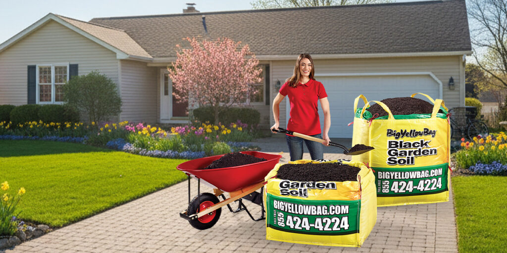BigYellowBag Black Garden Soil Helps You Avoid Spring Garden Mistakes