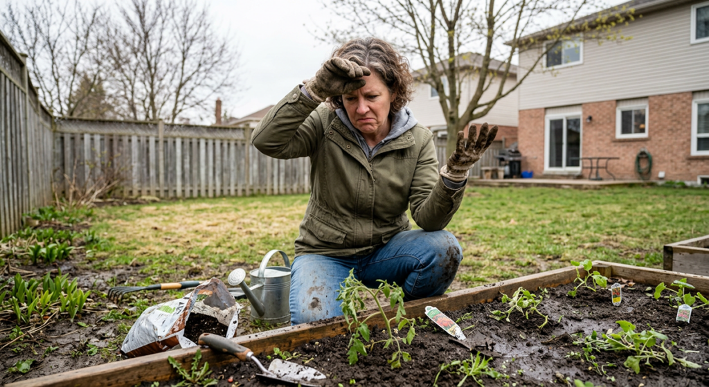 Spring Garden Mistakes can be frustrating...